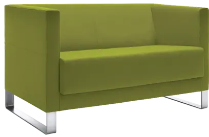 VELA - 2V, křeslo, látka VX EV 20 - látka zelená